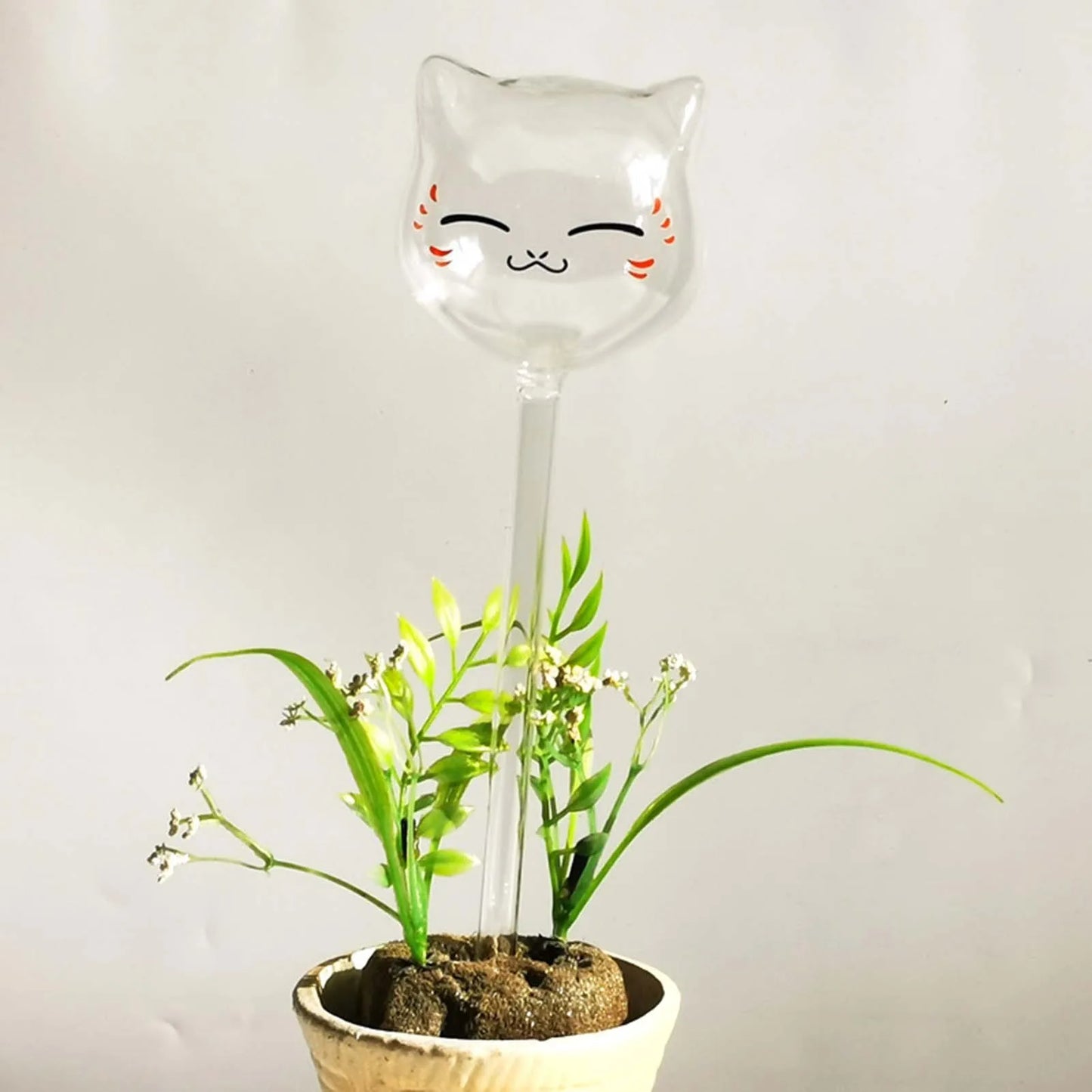 Automatic Plant Watering Bulbs Glass Self Watering Balls Clear Flower Automatic Watering Spikes Garden Drip Irrigation System