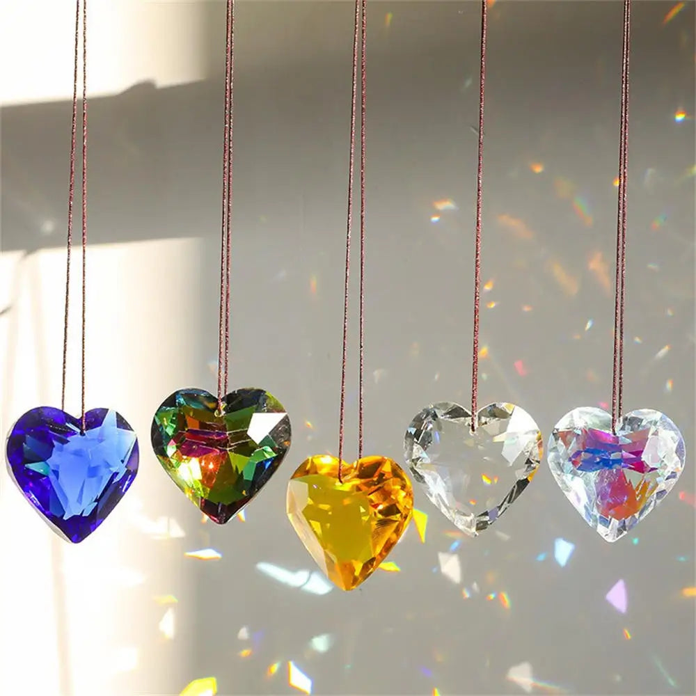 20/30/40/50MM Clear Crystal Feng Shui Lamp Ball Prism Rainbow Sun Catcher Wedding Decor Home Wedding Party Decoration Ornament